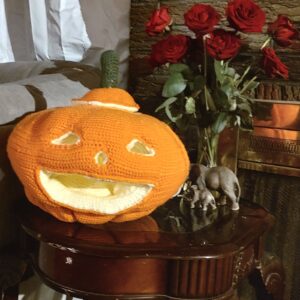 Large Forever Jack-o'-lantern Crochet Pattern