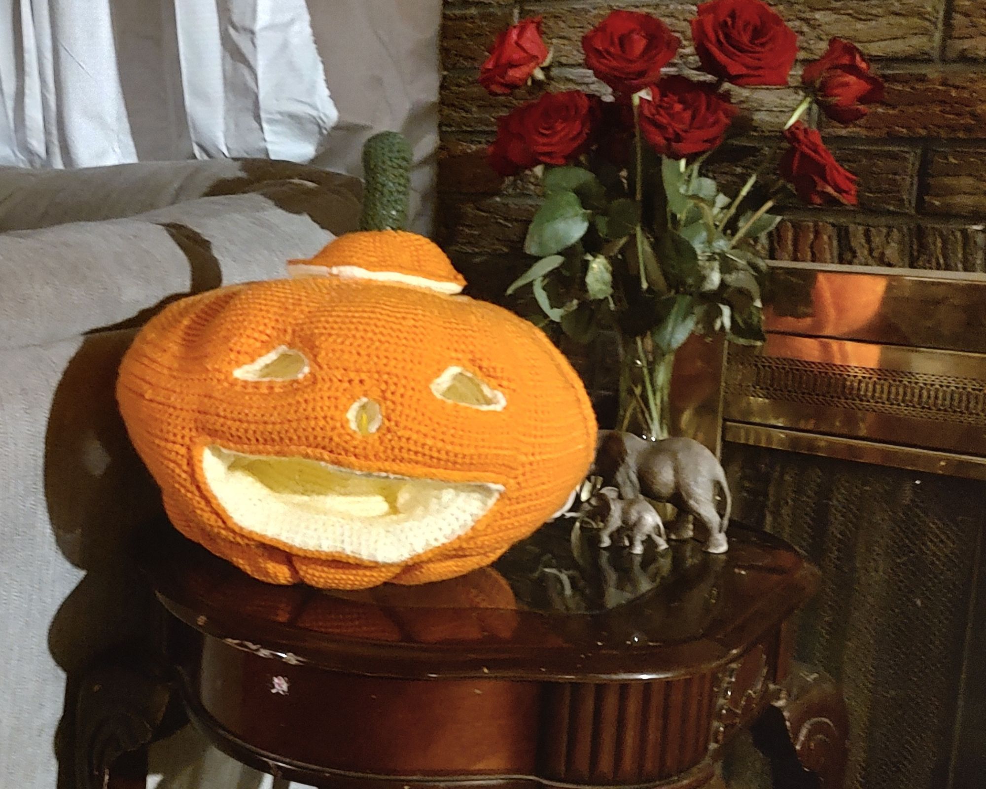 Large Forever Jack-o'-lantern Crochet Pattern