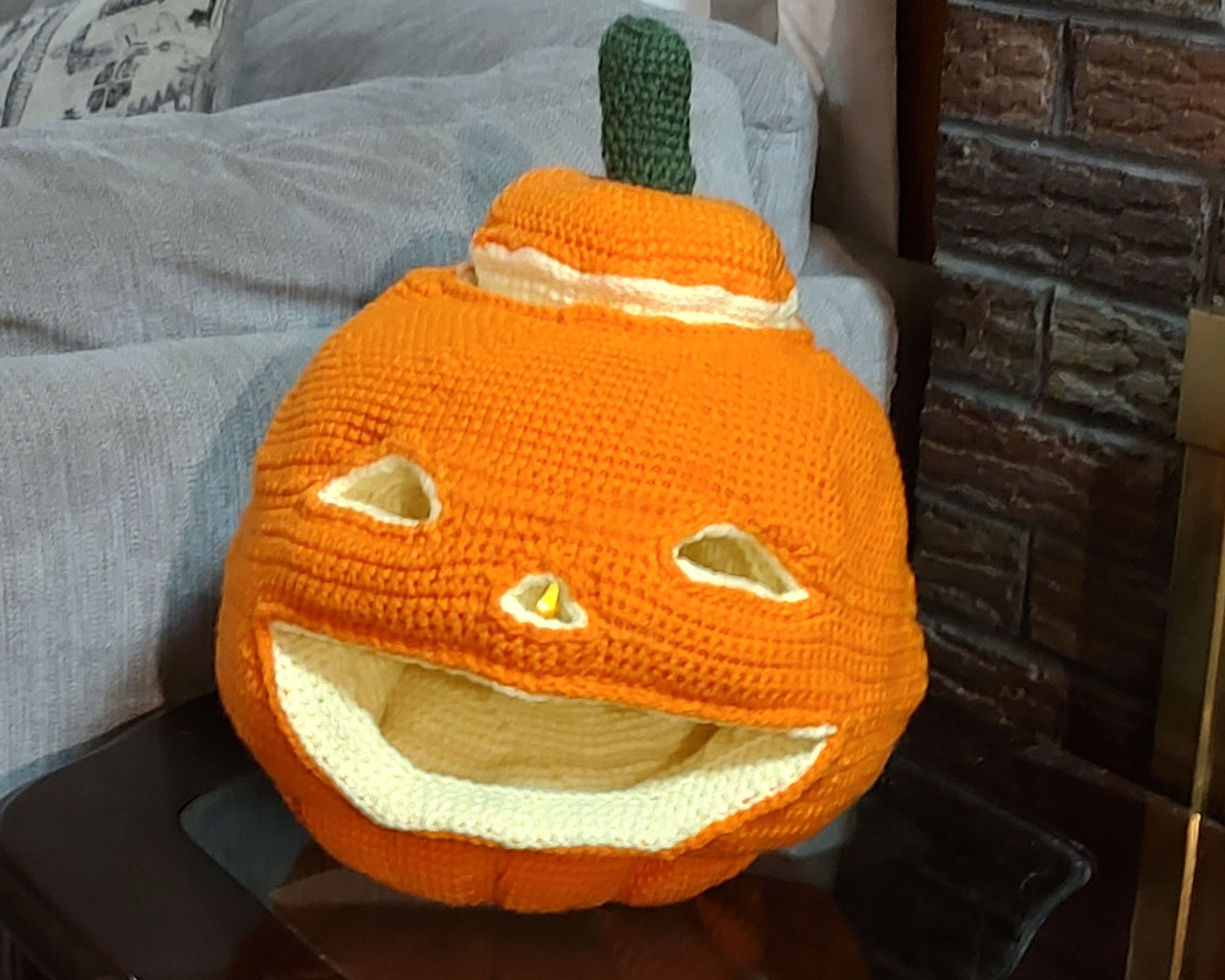 Forever Jack-o'-lantern Crochet Pattern